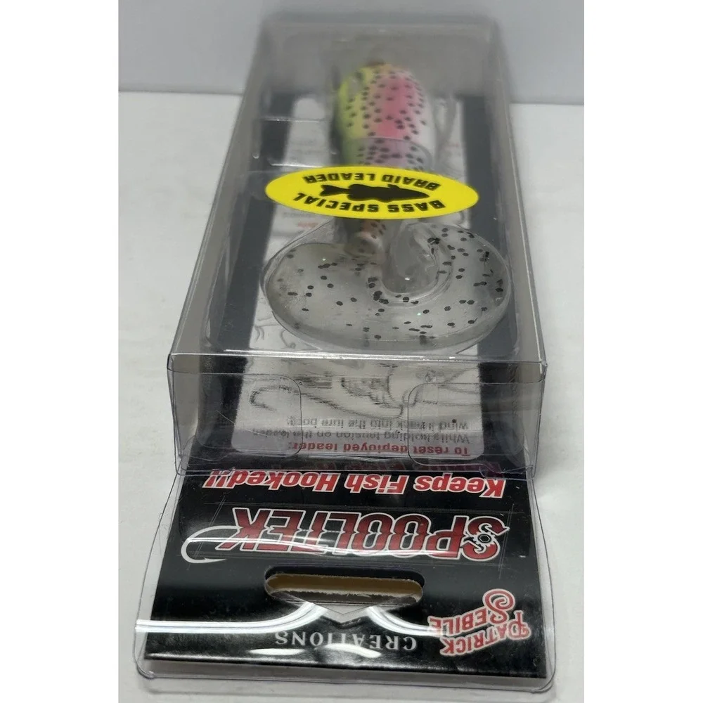 Spooltek Fat Curly 5 in. Bass Special Braid‎ Leader Trophy Fishing Lure New